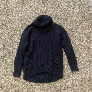Black turtleneck